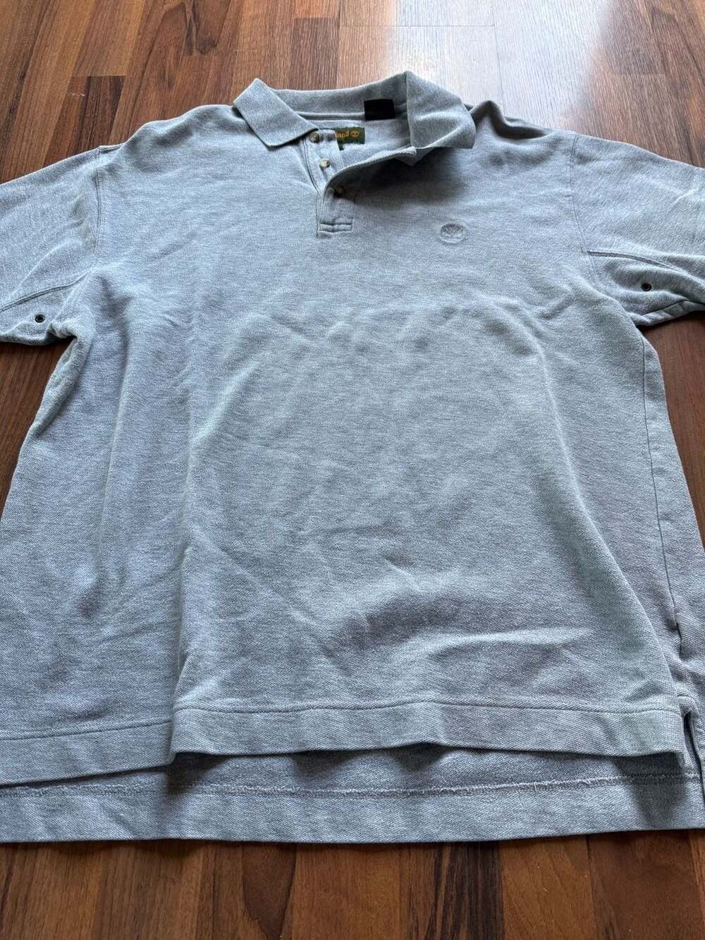 Timberland Gray Polo Shirt Men's Size L